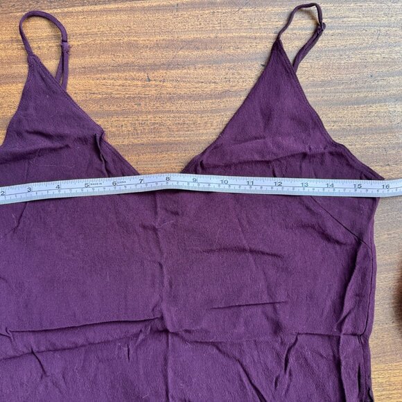 ✨ Wilfred Free / Aritzia | Burgundy Cami | Size S ✨ - Picture 6 of 7
